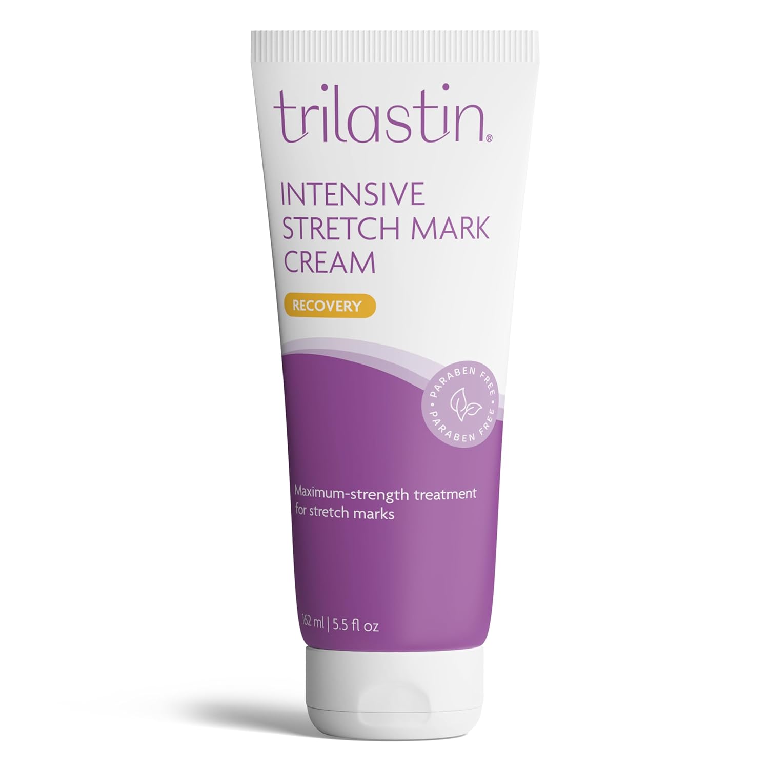 TriLASTIN-SR Vitamin-Infused Intensive Stretch Mark Cream (5.5 oz) for Pregnancy | Scar Cream and Moisturizing Lotion | Cocoa Butter | Scar Treatment | Hypoallergenic and Paraben-Free