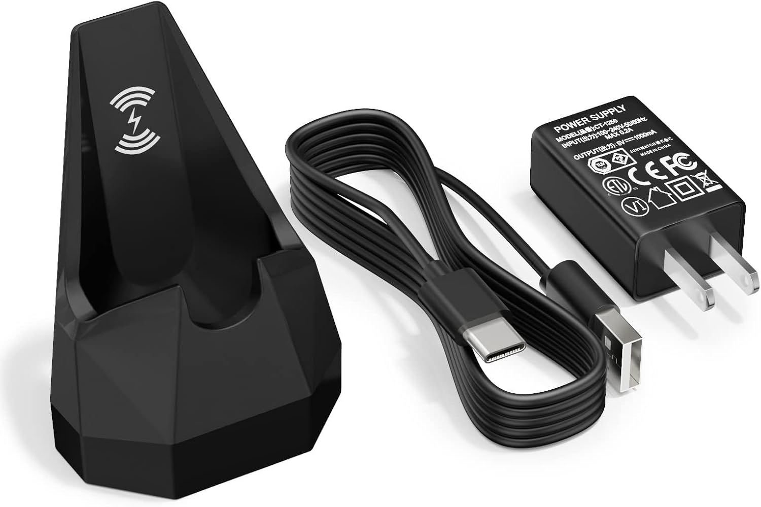 Charging Dock Replacement for MANSCAPED 4.0, Wireless Charging Stand Base Compatible with MANSCAPED The Lawn Mower 4.0 Electric Groin Hair Trimmer Only