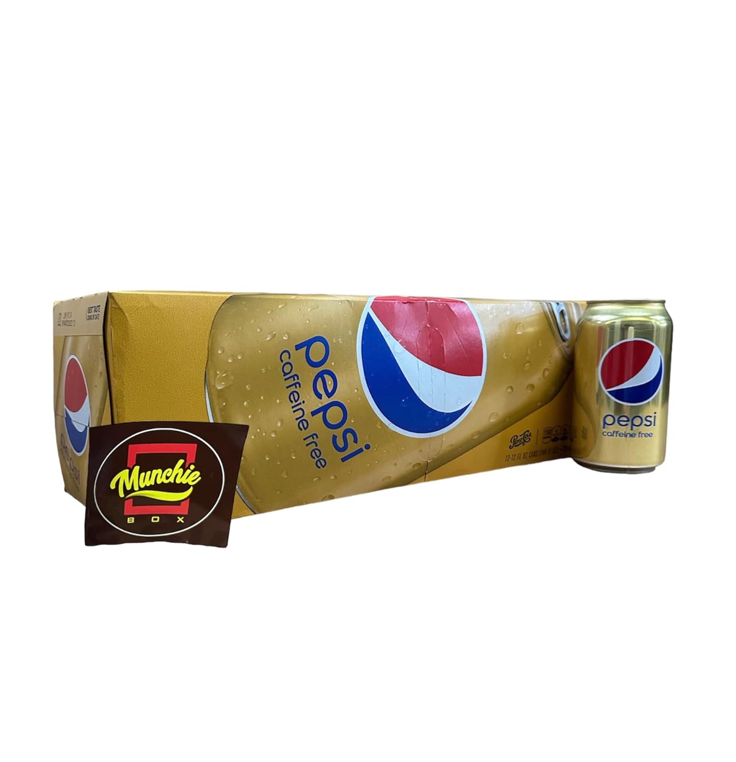 Cola, Caffeine Free Soda - Munchie Box Stash, 12 Fl Oz Cans (Pack of (12) 12 Oz Cans)