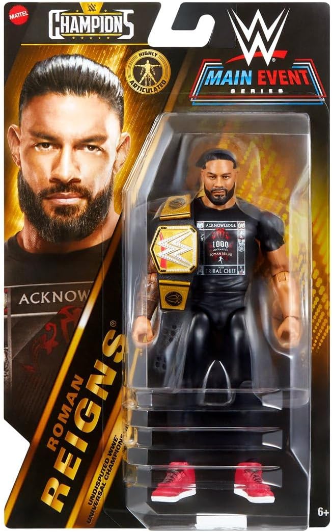 WWE Champions 2025 Wave 4 Roman Reigns Main Event Action Figure