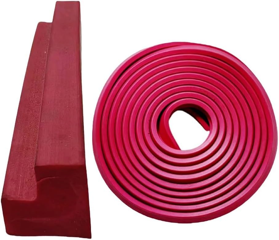 Red TPR Pool Table Bumpers, 10M Pool Table Rubber Strip, Bumpers Cushions For Sport Game Room Billiard(12 * 14MM)