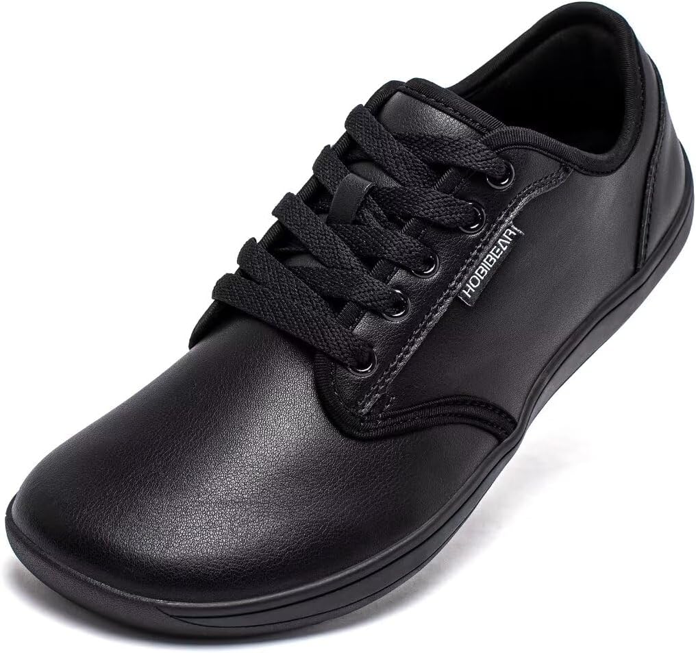 HOBIBEAR Unisex Wide Barefoot Shoes for Mens Womens Minimalist Sneakers Zero Drop Shoes Lightweight Comfortable