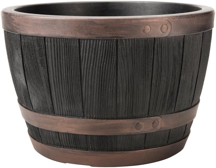 Stewart 2407071AM Blenheim Half Barrel, Copper Effect, 40 cm