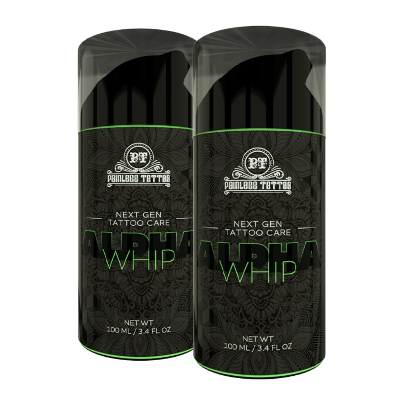 Alpha Whip Premium Tattoo Aftercare Product (Two 3.4oz Tubes)