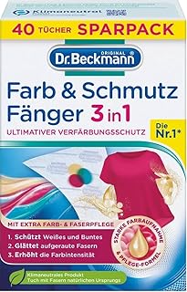 Dr.Beckmann Farb & Schmutz Fanger/Color Catcher Sheets XL Pack: 40 sheets