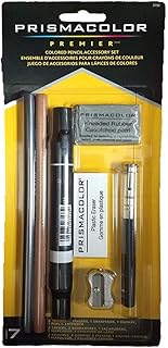 Prismacolor Premier Colored Pencil Accessory Kit with Blenders and Erasers, 7-Piece Set, Multicolor