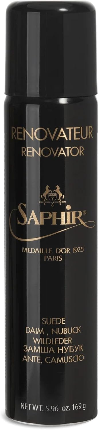 Saphir Medaille d'Or Suede Renovator - Protects and Recolors Suede Shoes, Boots, Handbags, Shoe