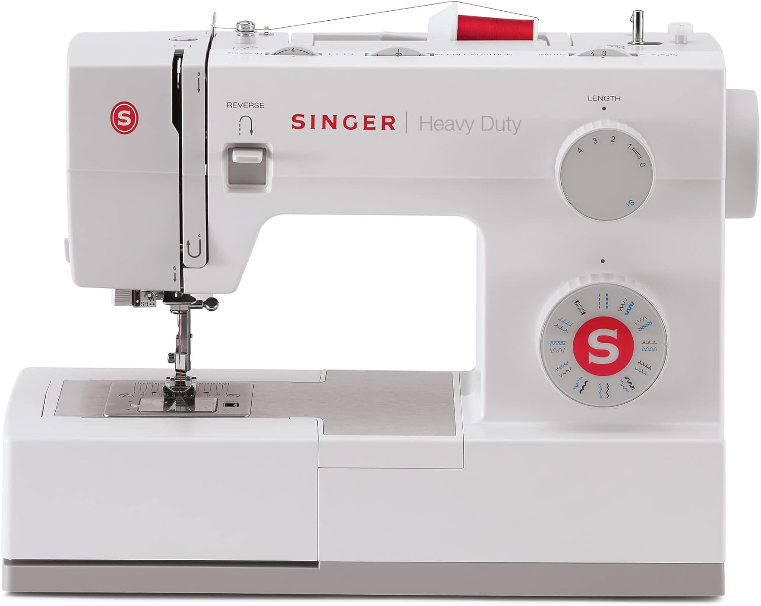 Singer Heavy Duty 5523 Sewing Machine (white)