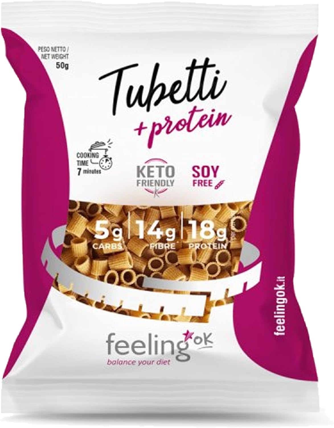 Tubes +Protein Stage 1 - 4.8g Carbohydrates and 18g Protein Per Serving. 50g