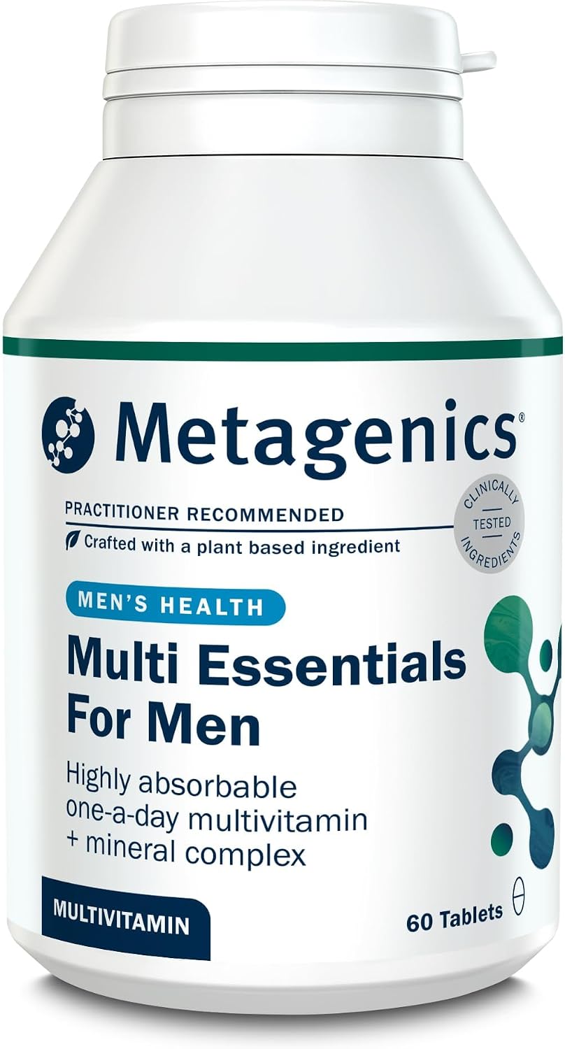 Metagenics Multi Essentials for Men, 27 Vitamins & Minerals - 60 Tablets