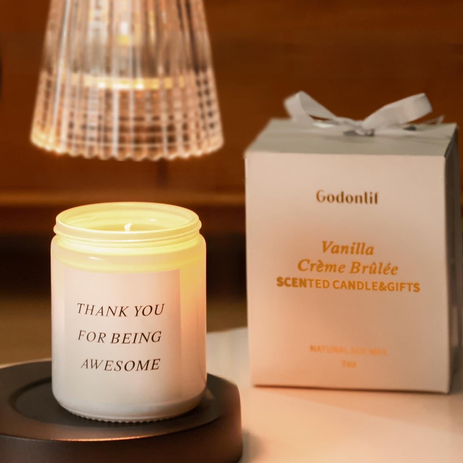 Candle Warmer Lamp with Timer Dimmable with 2 Bulbs, Combination with Scented Candles, Birthday Gifts for Women Mom, House Warming Gifts New Home Decor.