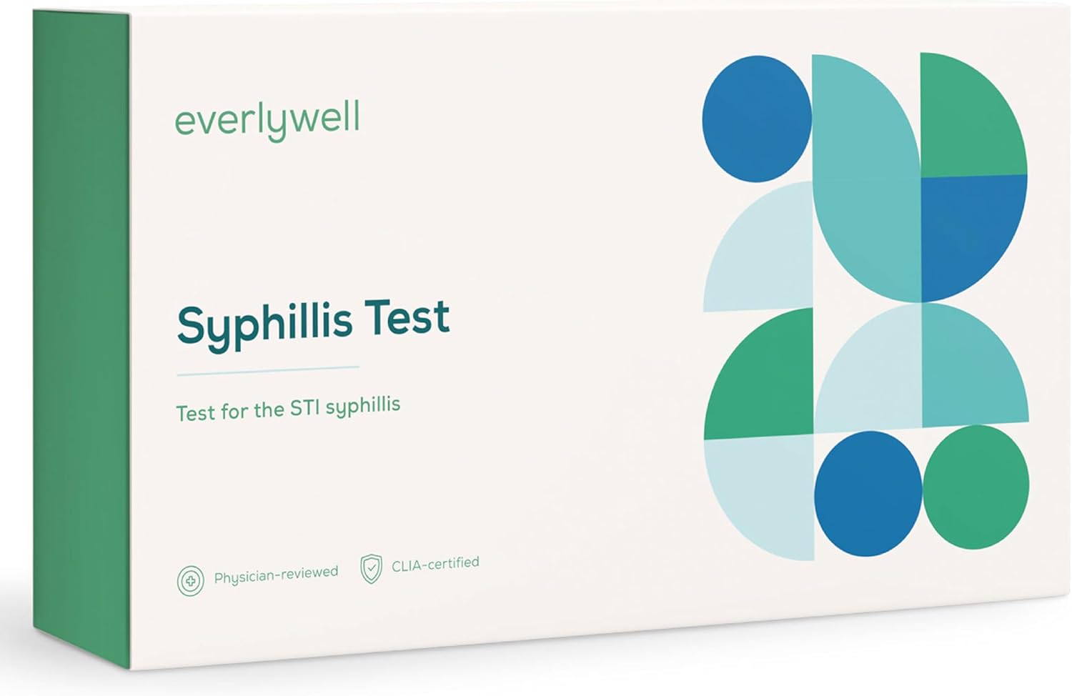 Everlywell Syphilis Test - at-Home Collection Kit - Discreet, Accurate Results from a CLIA-Certified Lab Within Days - Ages 18+