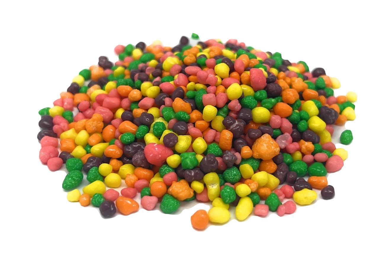 YANKEETRADERS Bulk Assorted Mini Rainbow Fruit Candy, 3 Pounds
