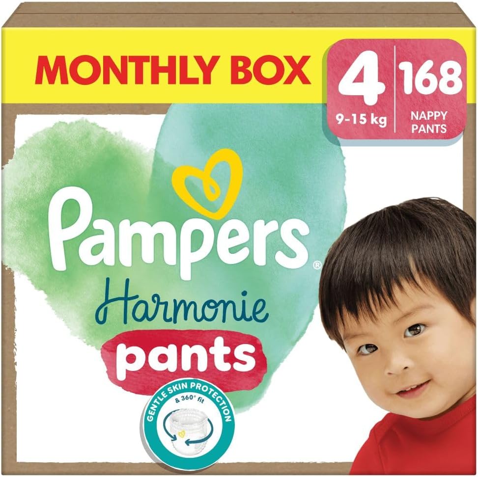 Pampers Harmonie Nappy Pants Size 4