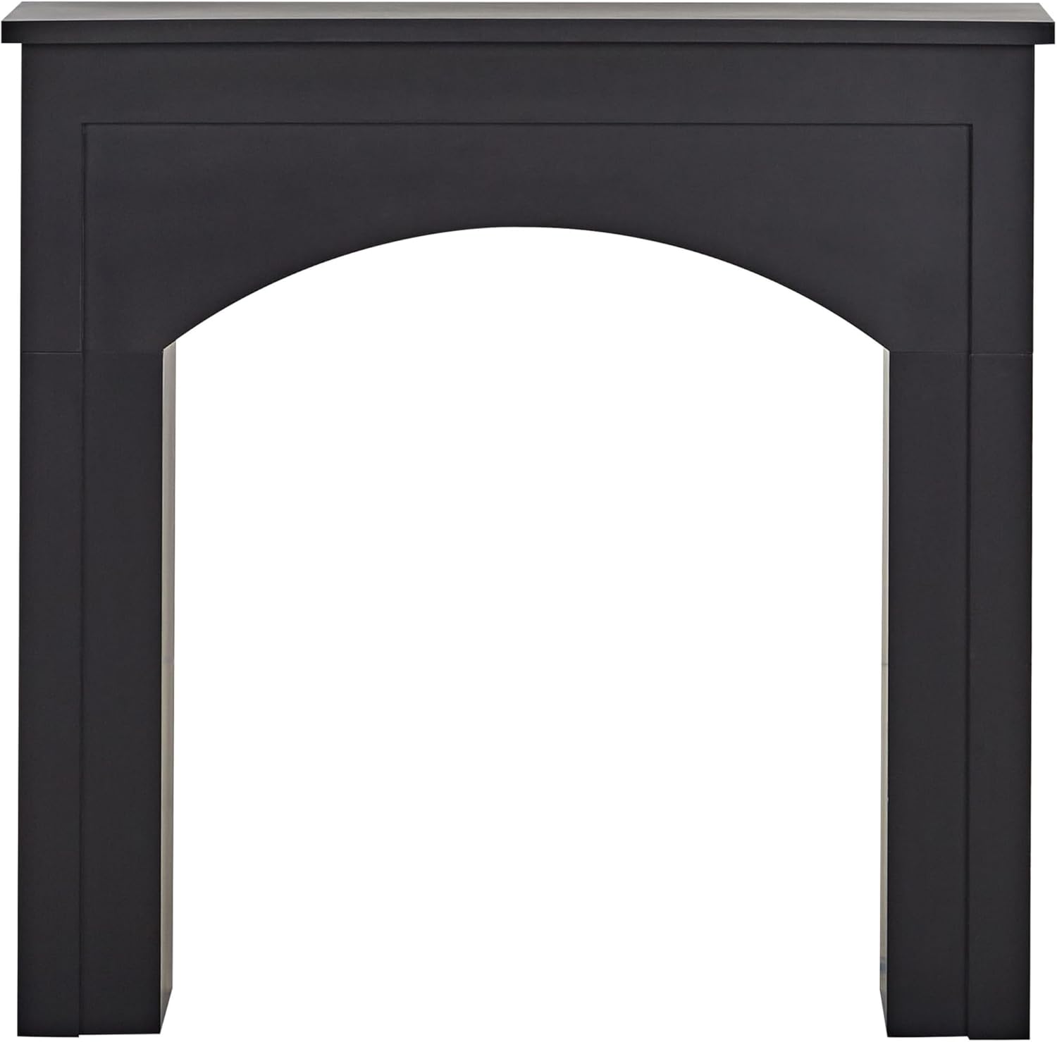 Faux Fireplace Mantel Surround MDF Decoration Living Room Black Busselton