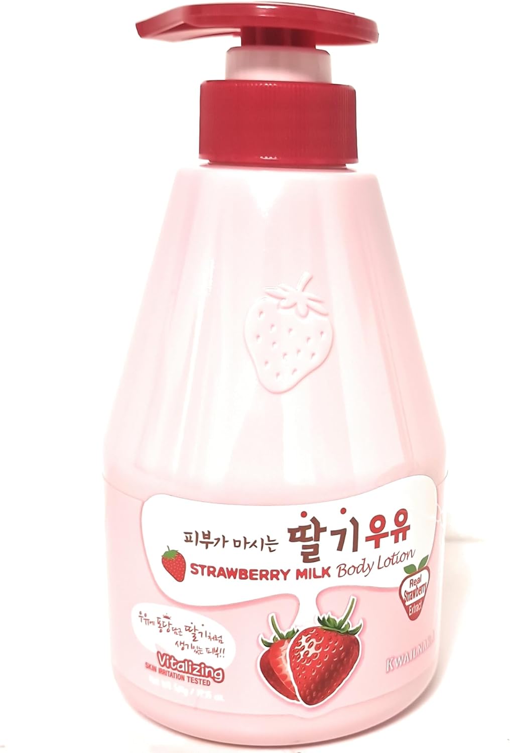 KWAILNARA Strawberry Milk Vitalizing Body Lotion - Long Lasting Hydration 560 g