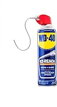 WD-40 Multi-Use Product Featuring an 8-inch Flexible Straw EZ-Reach to Help You Get to Hard to Reach Spaces to Save Time on Jobs, for Lubricating, Penetrating & Preventing Rust, 14.4 oz Spray Can