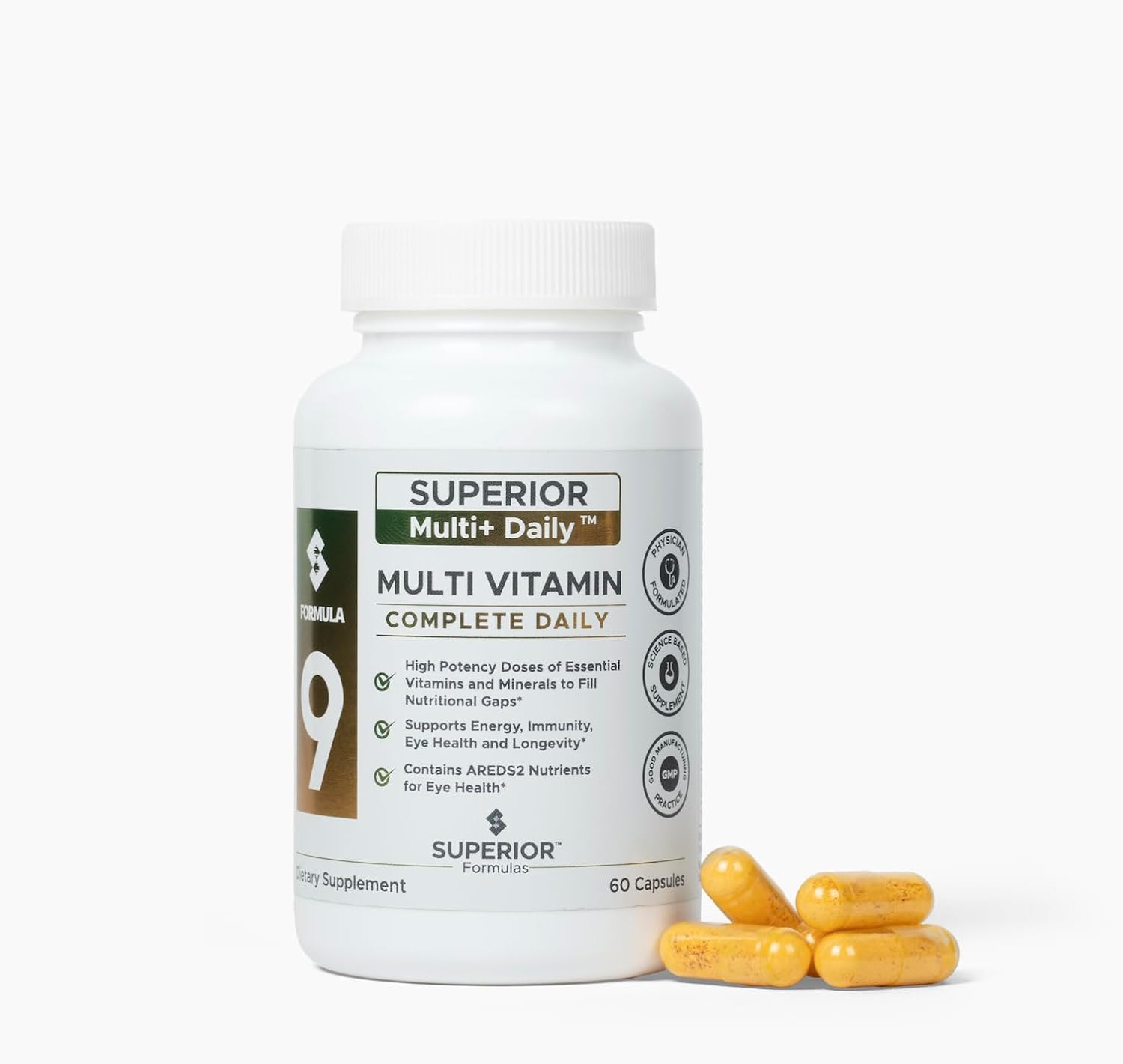 Superior Formulas Multi Vitamin | Complete Daily | Physician Formulated
