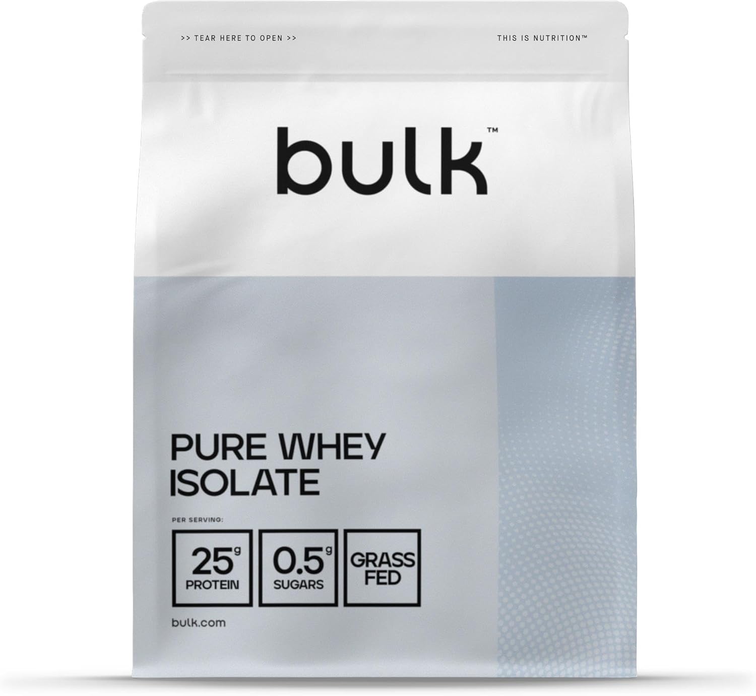 Bulk Pure Whey Protein Isolate Powder Shake, Vanilla, Packaging May Vary, 1000 g