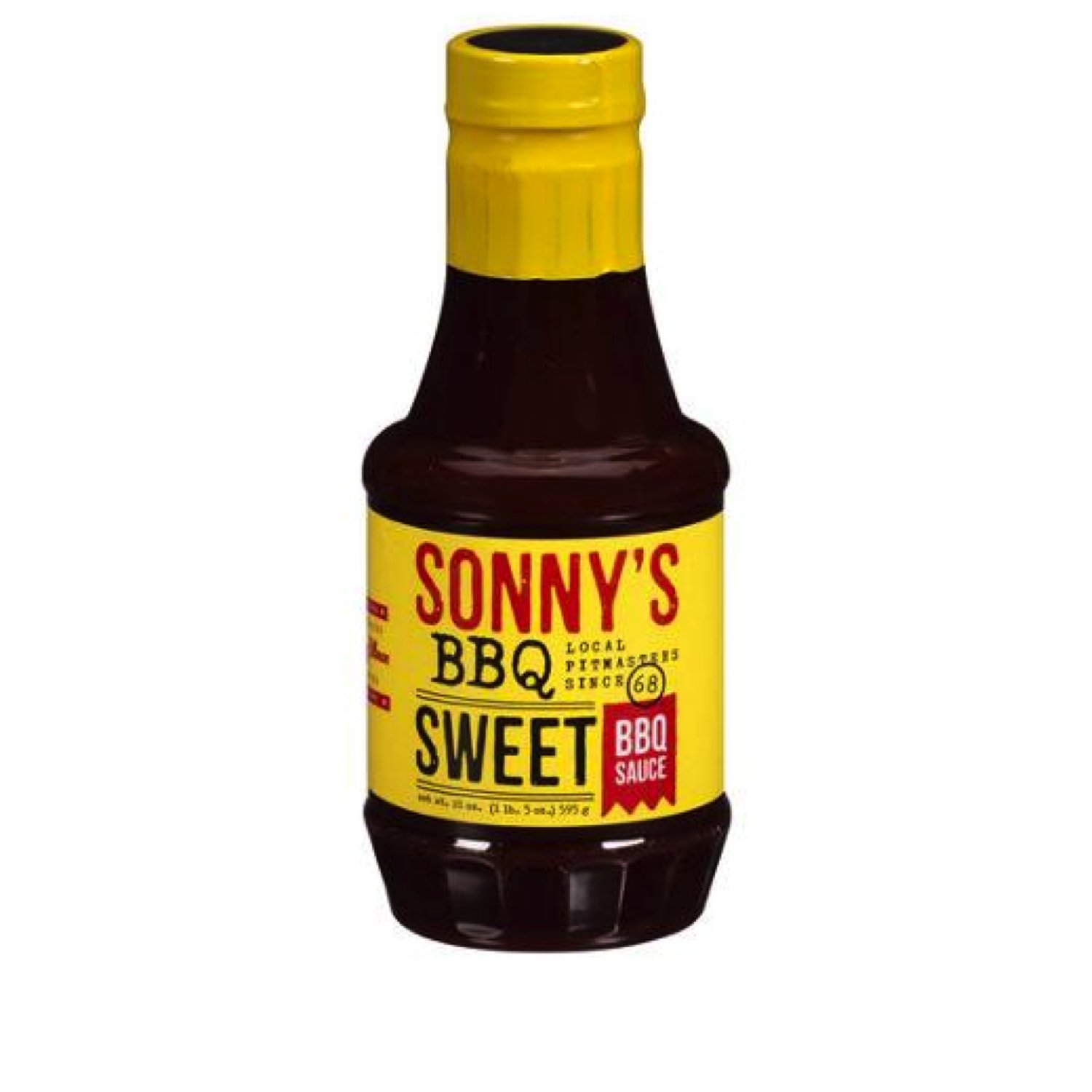 Sonny's Sweet Real Pit Barbecue Sauce 21 oz Bottle