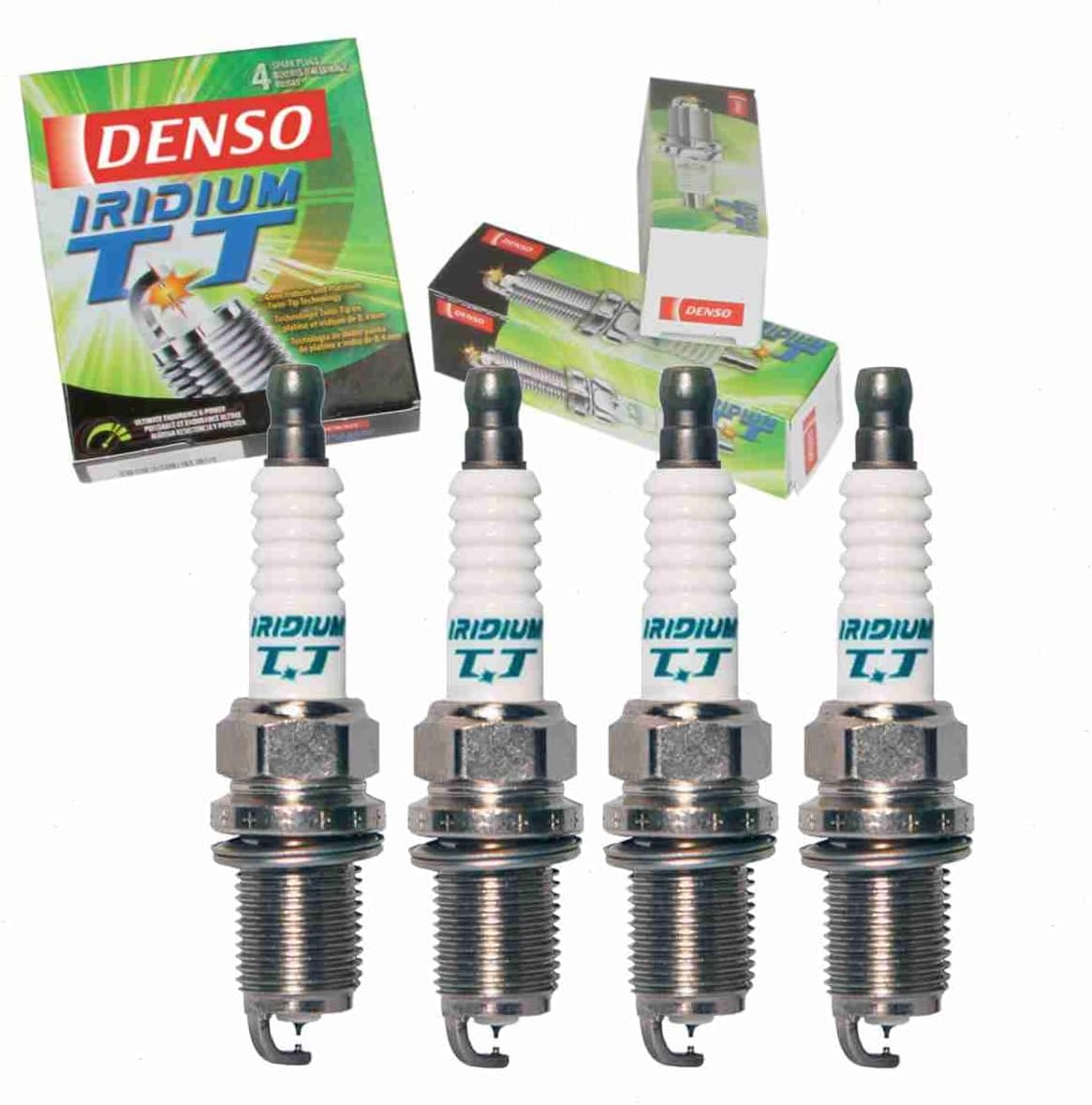 4 pc DENSO Iridium TT Spark Plugs for Toyota Camry 2.5L L4 2010-17