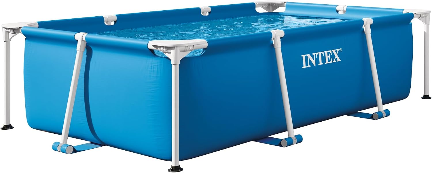 Intex 28270 Rectangular Pool, without Filter Pump, 220 x 150 x 60 cm, blue