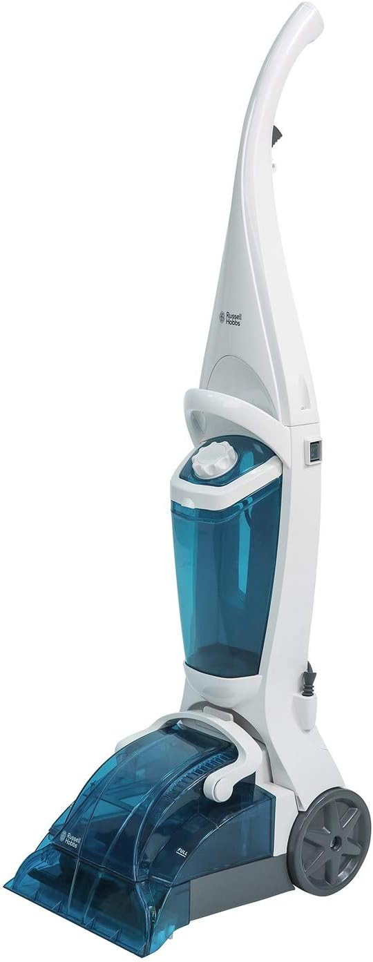 Russell Hobbs RHCC5001 Lightweight 600w Carpet Washer & Cleaner White & Aqua