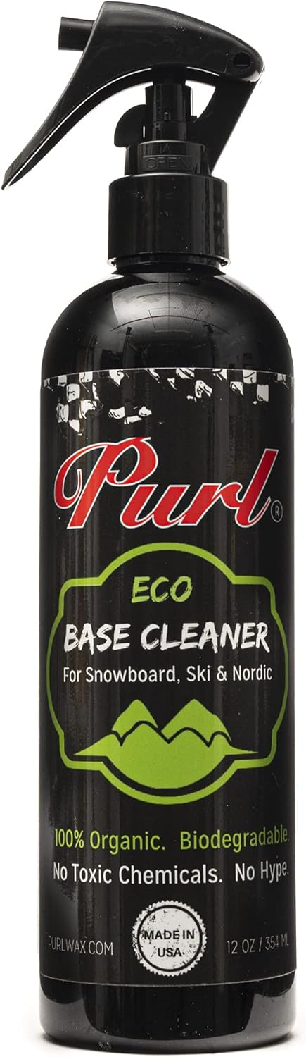 Purl Eco Ski & Snowboard Base Cleaner, 12 oz Spray