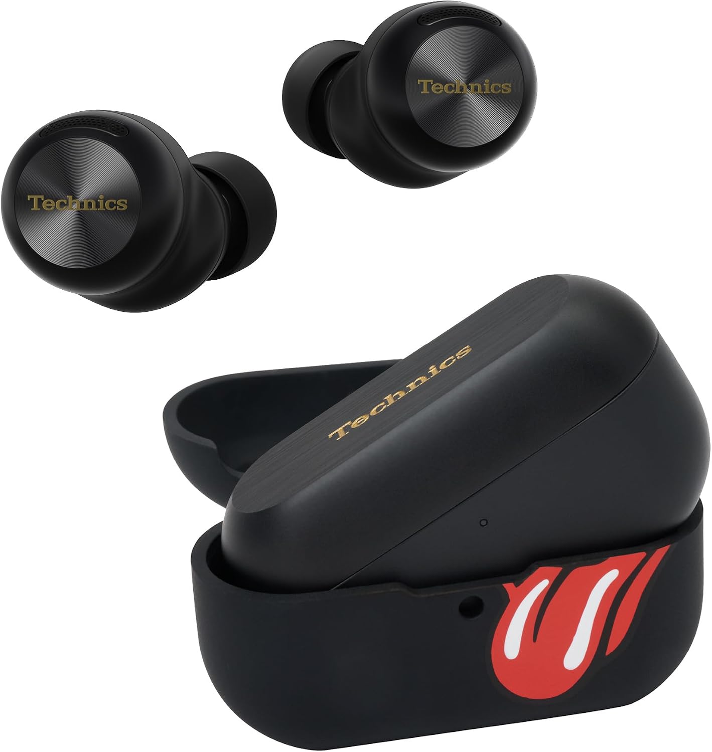 Technics EAH-AZ100E1K Rolling Stones True Wireless Earbuds, Black