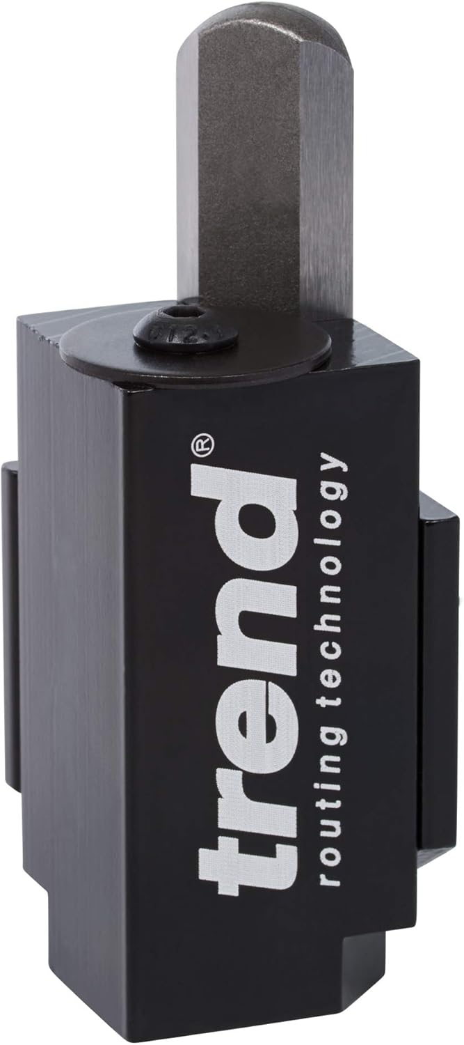 Trend Hinge Recess Squaring Corner Chisel, Quickly Square Up Rounded Corners, C/CHISEL , 70mm, Black