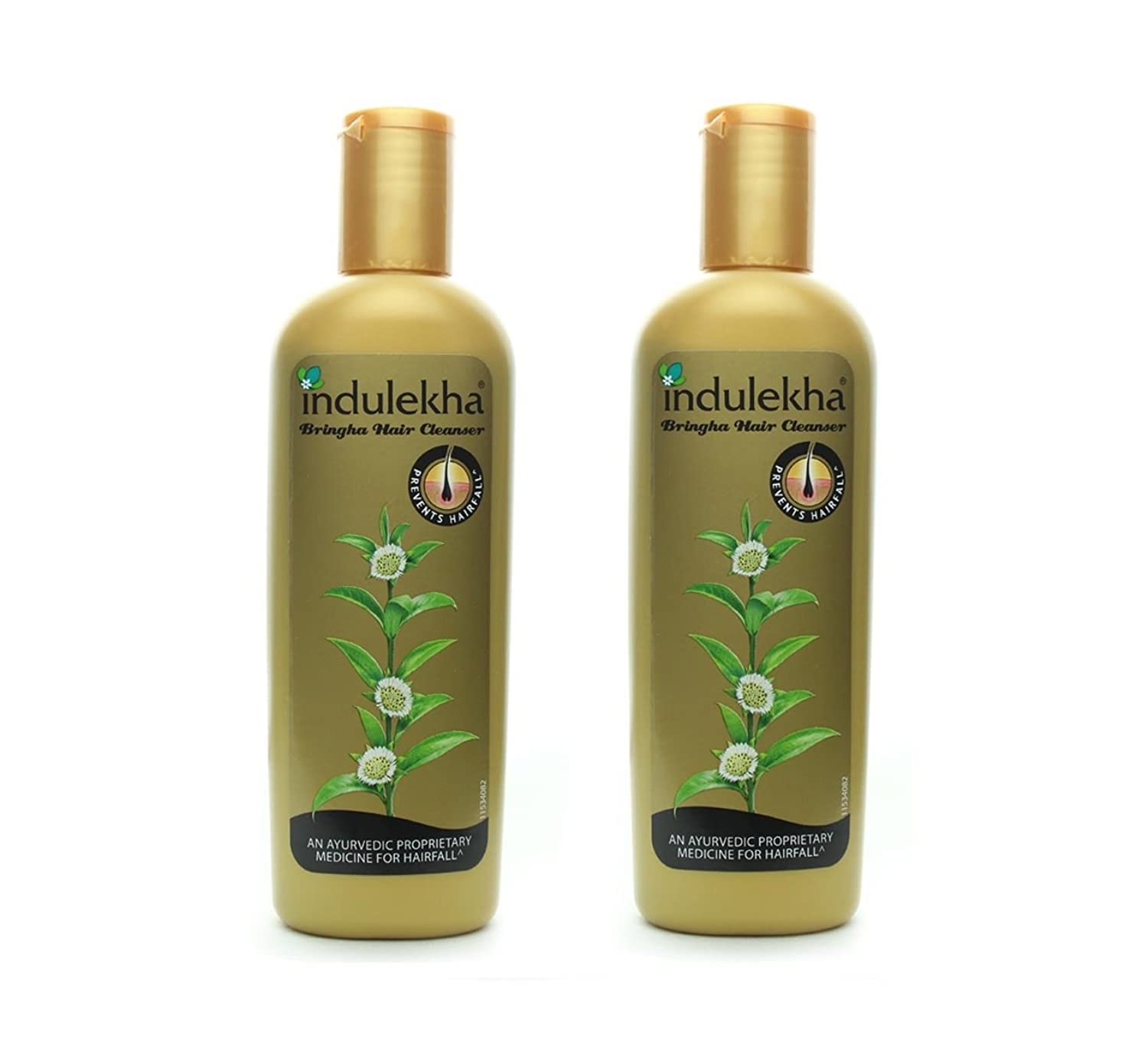 Bringha Anti Hair Fall Shampoo (Hair Cleanser) 200ml, 6.76 oz (Pack of 2)