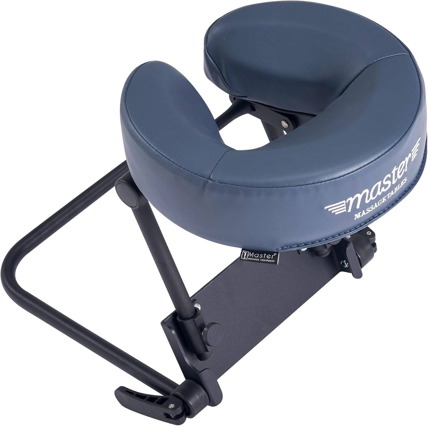 Master Massage Adjustable Headrest Massage Kit for Home - Includes Face Pillow Cradle and Cushion Support Bracket for Sleeping Mattress Top Royal Blue
