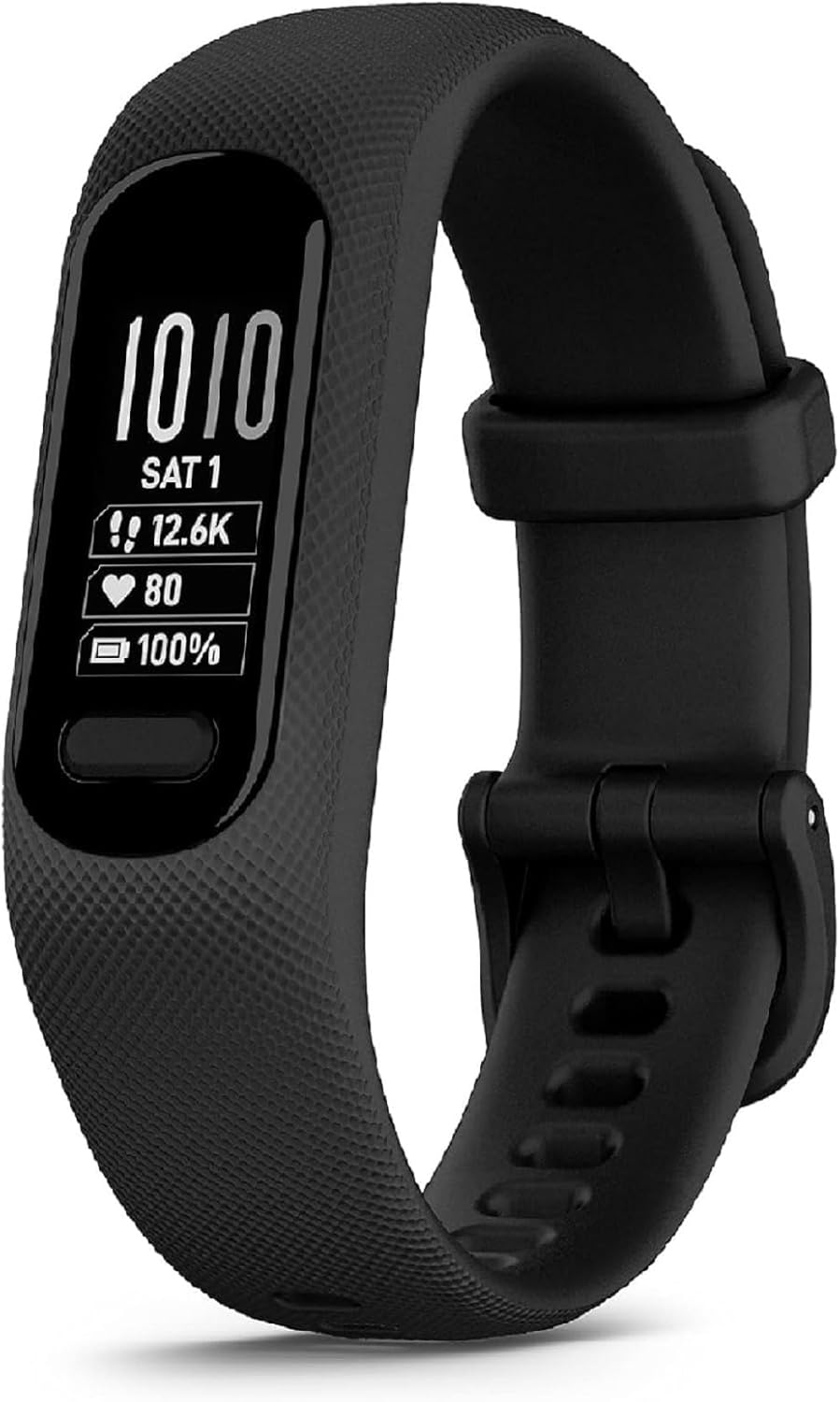 Garmin vivosmart 5, Smart Health and Fitness Activity Tracker with Touchscreen, Black, Small/Medium