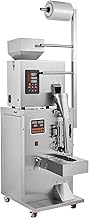 VEVOR Automatic Particle Packaging Machine 1-100g, 10-15 Bags/min Filling Sealling Mchine, Multi-Function Weighing Packing Machine, Powder Mixer Machine for Tea Seeds Grains Flour Beans Glitter