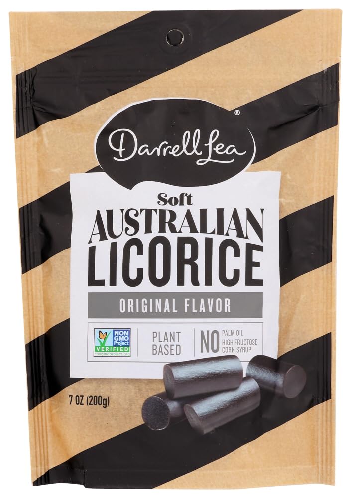 Darrell Lea Black Australian Liquorice 7 Oz
