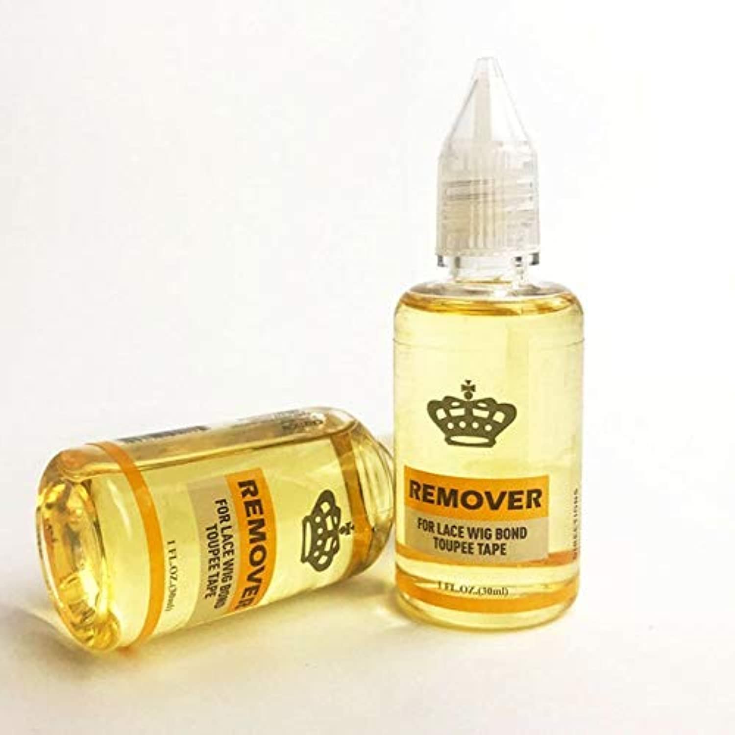 Fast Acting Remover for Tape-in Hair Extensions, Wig Glue, and Double-Sided Extension Tape (One Bottle)