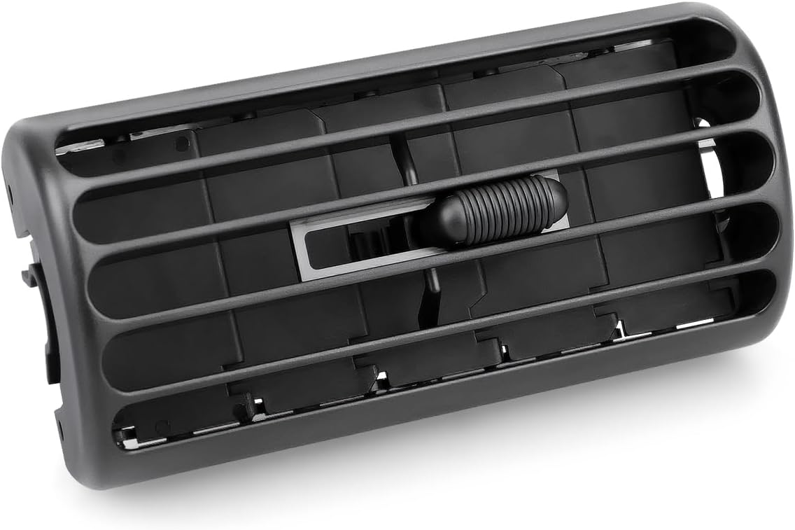 Front Center Dash Air Vent Grille Fit for Jeep Cherokee XJ 1997-2001 Replace 5FS10LAZAB Center Dash AC Outlet Air Vent Panel Single Center Dash Vent Louver Outlet Insert