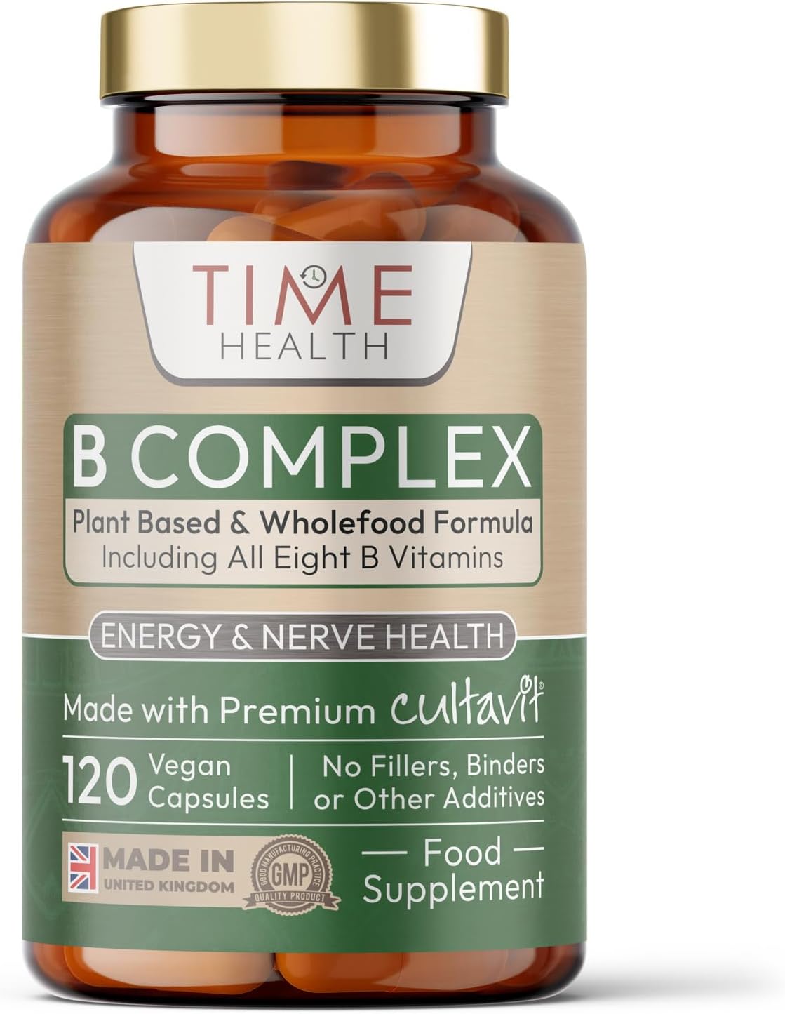 Vitamin B Complex - Cultavit® - Methylated B9 & B12-120 Caps
