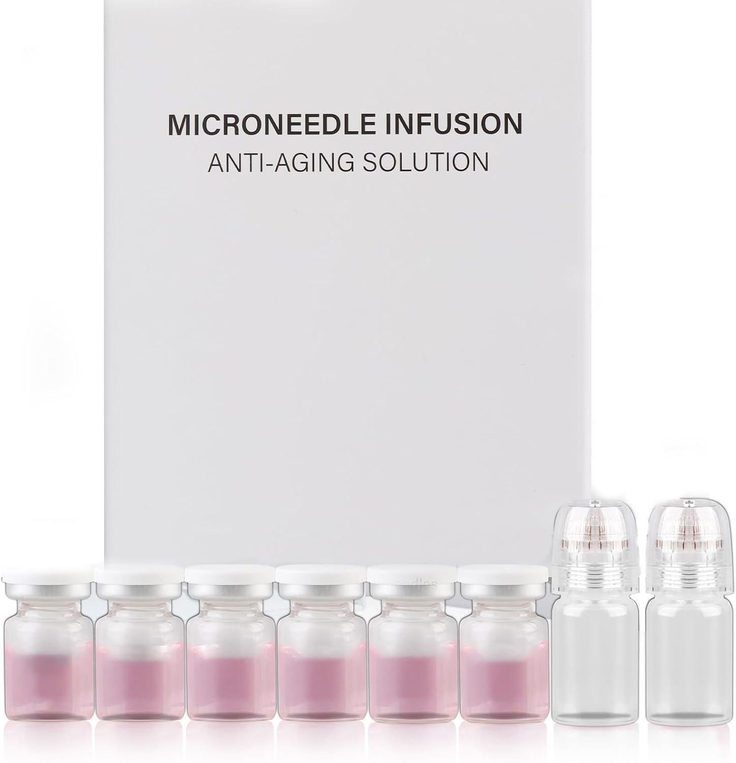 Micro Infusion for Skin Care,Micro Infusions System for Taking Care of Blemished Skin for All Types (6+2)