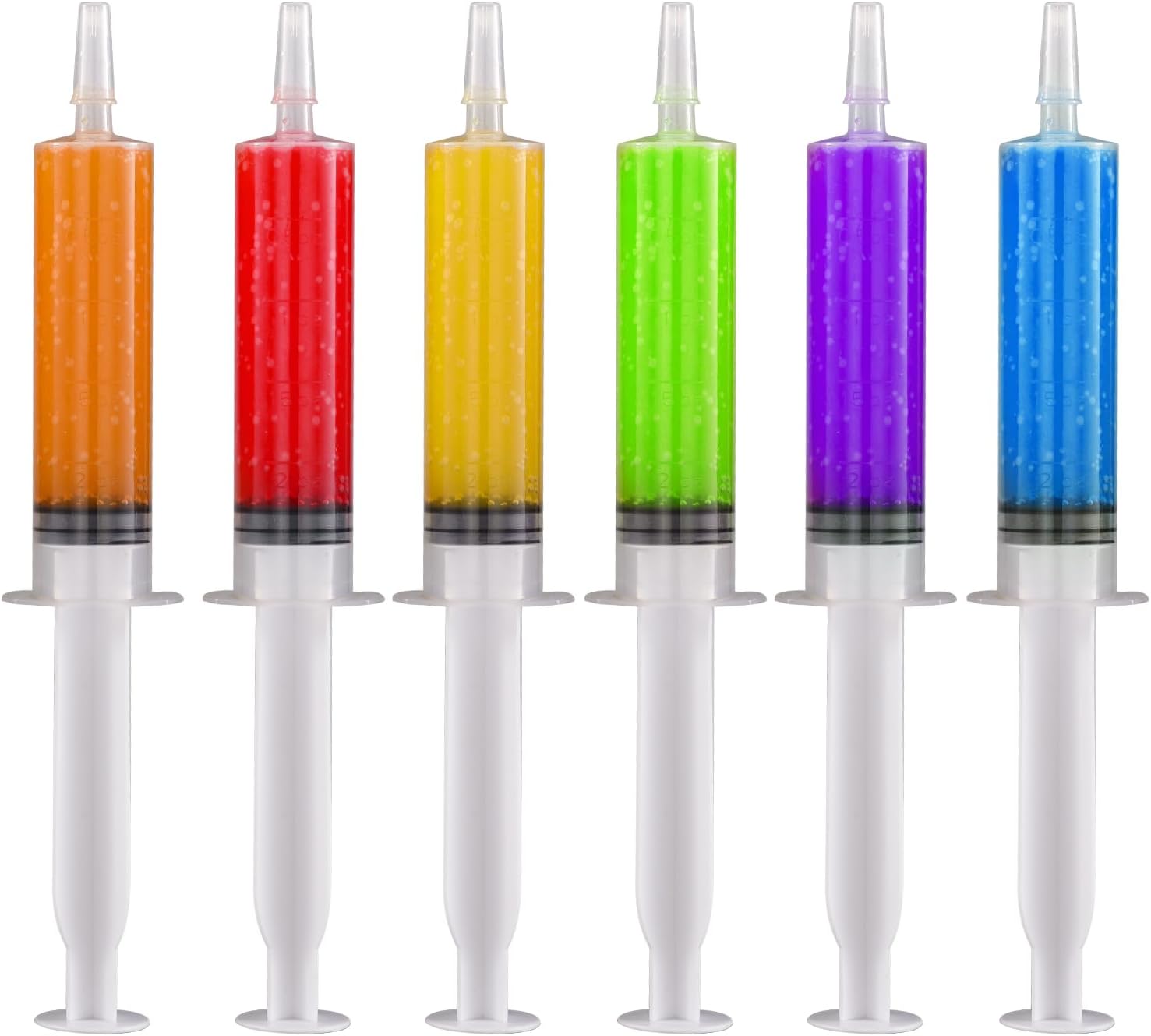 60 PACK 2 oz Party Jelly Syringes Shot, BPA Free, Washable, Big Springe for Jelly Party Shot, Durable Jelly Party Syringes for Halloween, Thanksgiving day, Christmas Bachelorette Parties