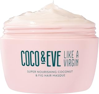 Coco & Eve Like a Virgin Hair Masque - Coconut & Fig Hair Mask for Dry Damaged hair with Shea Butter & Argan Oil for Hair Repair & Hydration | Deep Conditioning Mask Hair Treatment (212 ml)