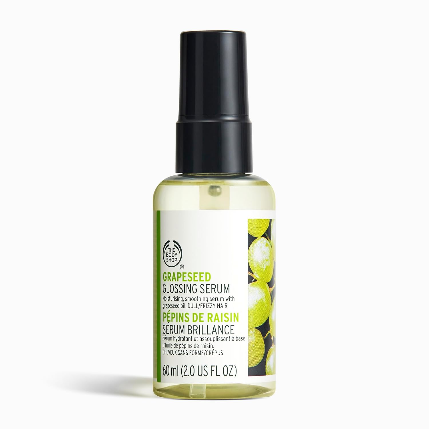 The Body Shop Grapeseed Glossing Serum, Clear, 2.5 Fl Oz