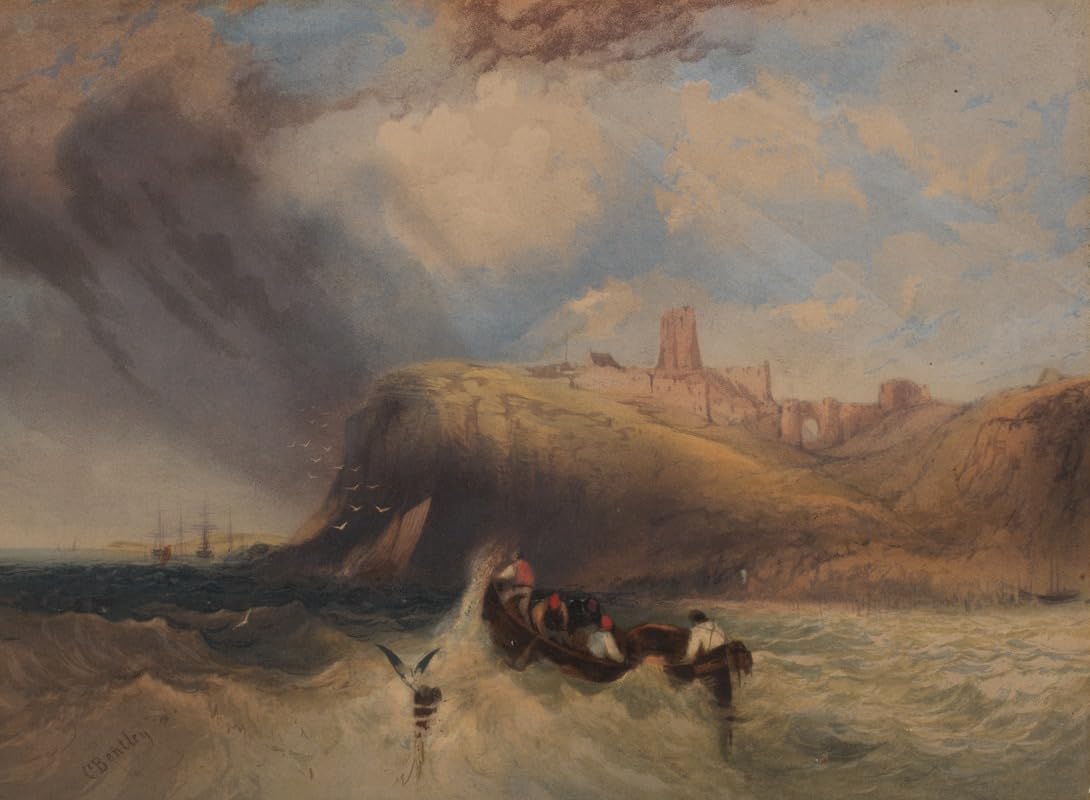Seascape Poster Print by Charles Bentley (18 x 24)