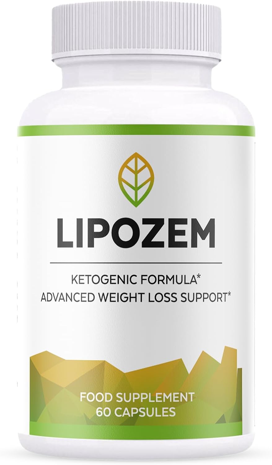 LIPOZEM Advanced KETOGENIC Formula 60 Capsules/1 Month Supply- All Natural Ingredients