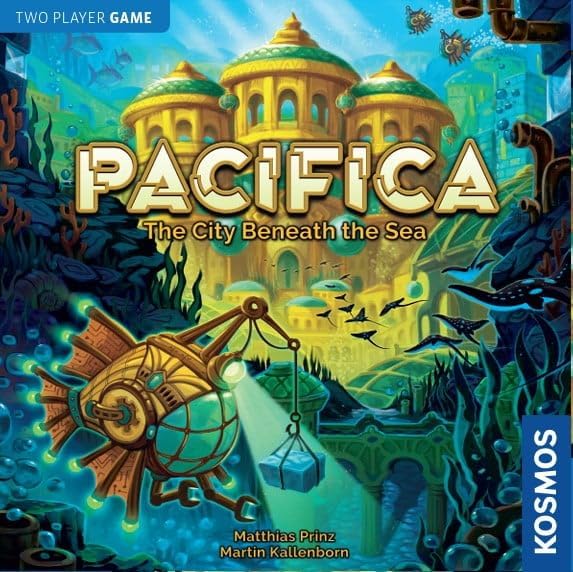 Thames & Kosmos - Pacifica - Strategy Game, Family Game for Games Night, Board Game for Adults and Kids, For 2 Players, Ages 10+