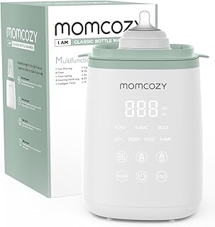 Momcozy Bottle Warmer, Fast Bottle Warmers for All Bottles with Timer, Accurate Temperature Control and Automatic Shut-Off, Multifunctional Bottle Warmer for Breastmilk