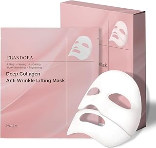 Deep Collagen Face Mask, Overnight Collagen Anti Wrinkle Lifting Mask, Hydrating Mask and Pore Minimizer for Face - Korean Skin Care