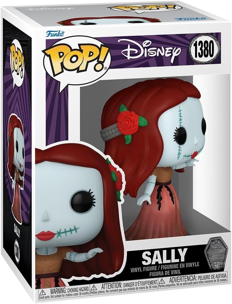 Funko POP! Disney: the Night Before Christmas 30th - Formal Sally - the Nightmare Before Christmas - Collectable Vinyl Figure - Gift Idea - Official Merchandise - Toys for Kids & Adults - Movies Fans