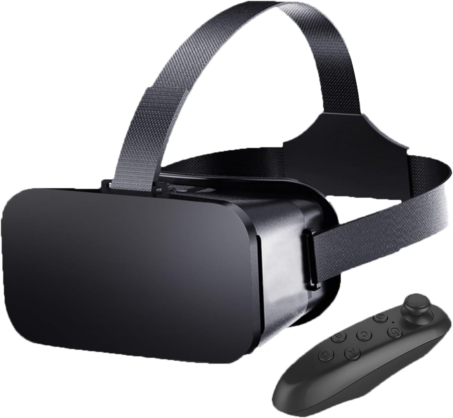 VR Headset for Phone with Controller, Virtual Reality Goggles Set vr Glasses for Kids and Adults for VR Game Video Movies Education 001