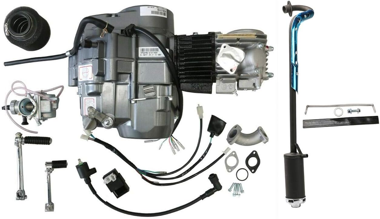 Lifan Motor 140cc Engine Kits Manual Clutch Oil Cooled for for XR50 CRF50 for Motorbike, Gear N1234